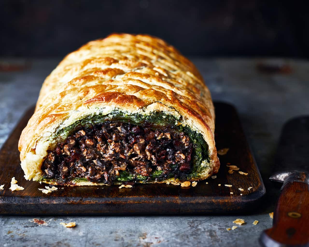 Heston's vegetarian wellington