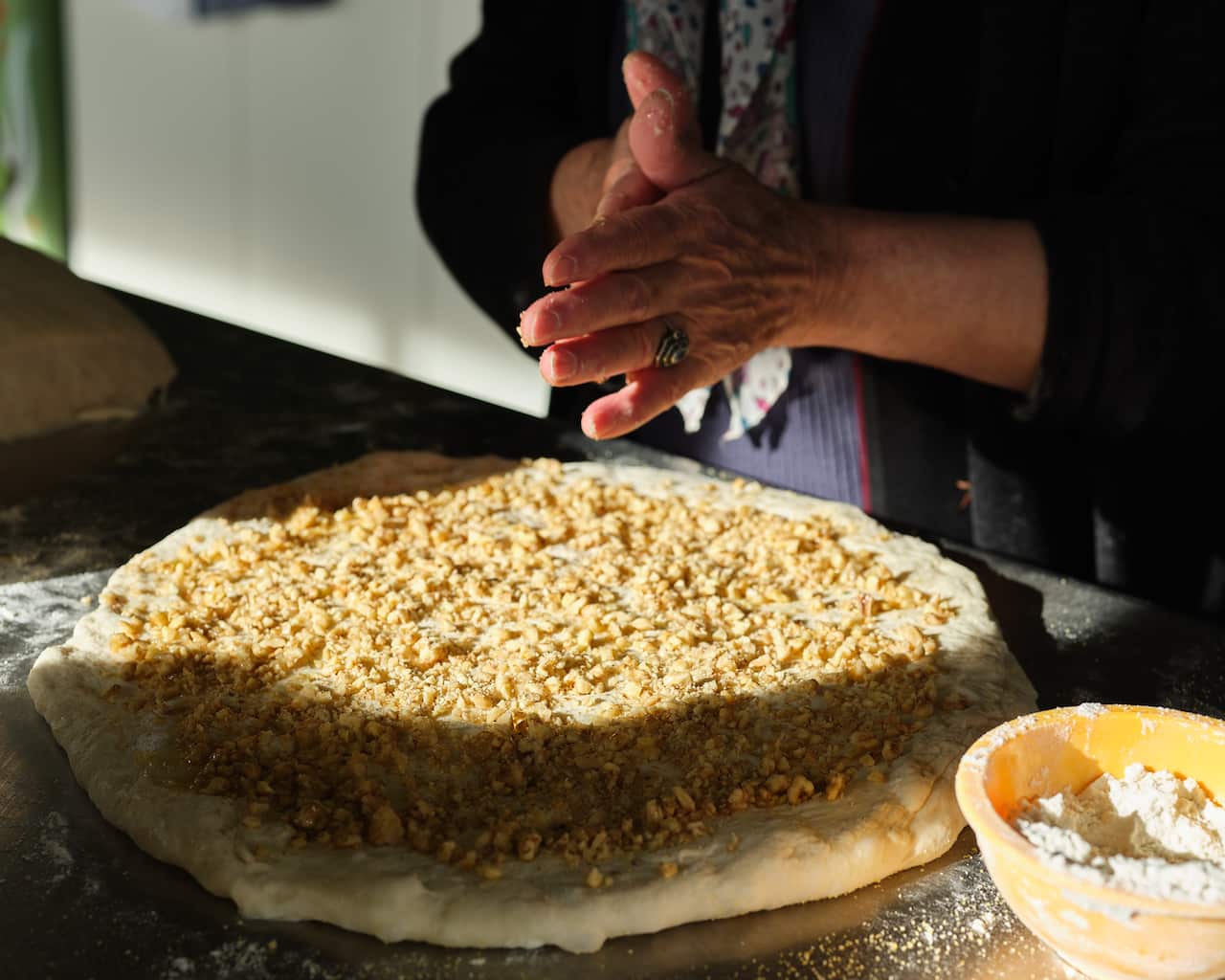 Making bread - dough