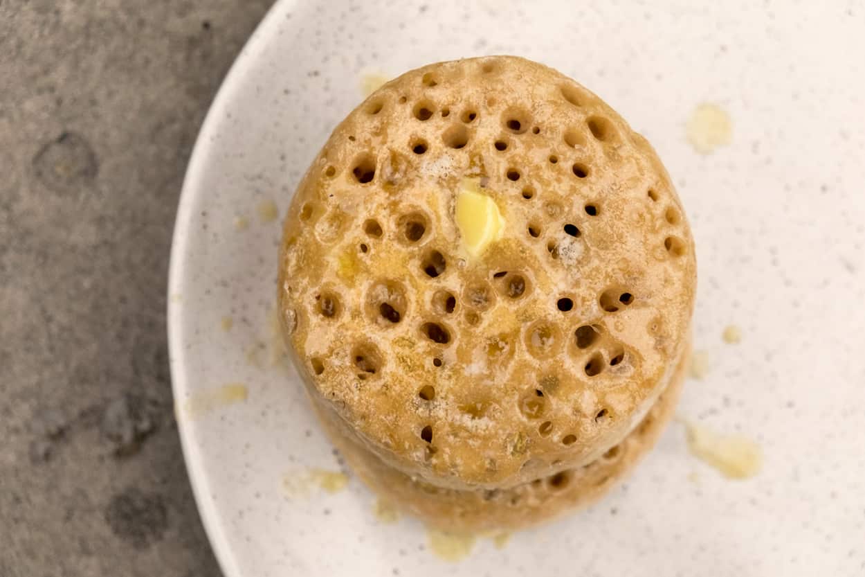 Holy Crumpets crumpet