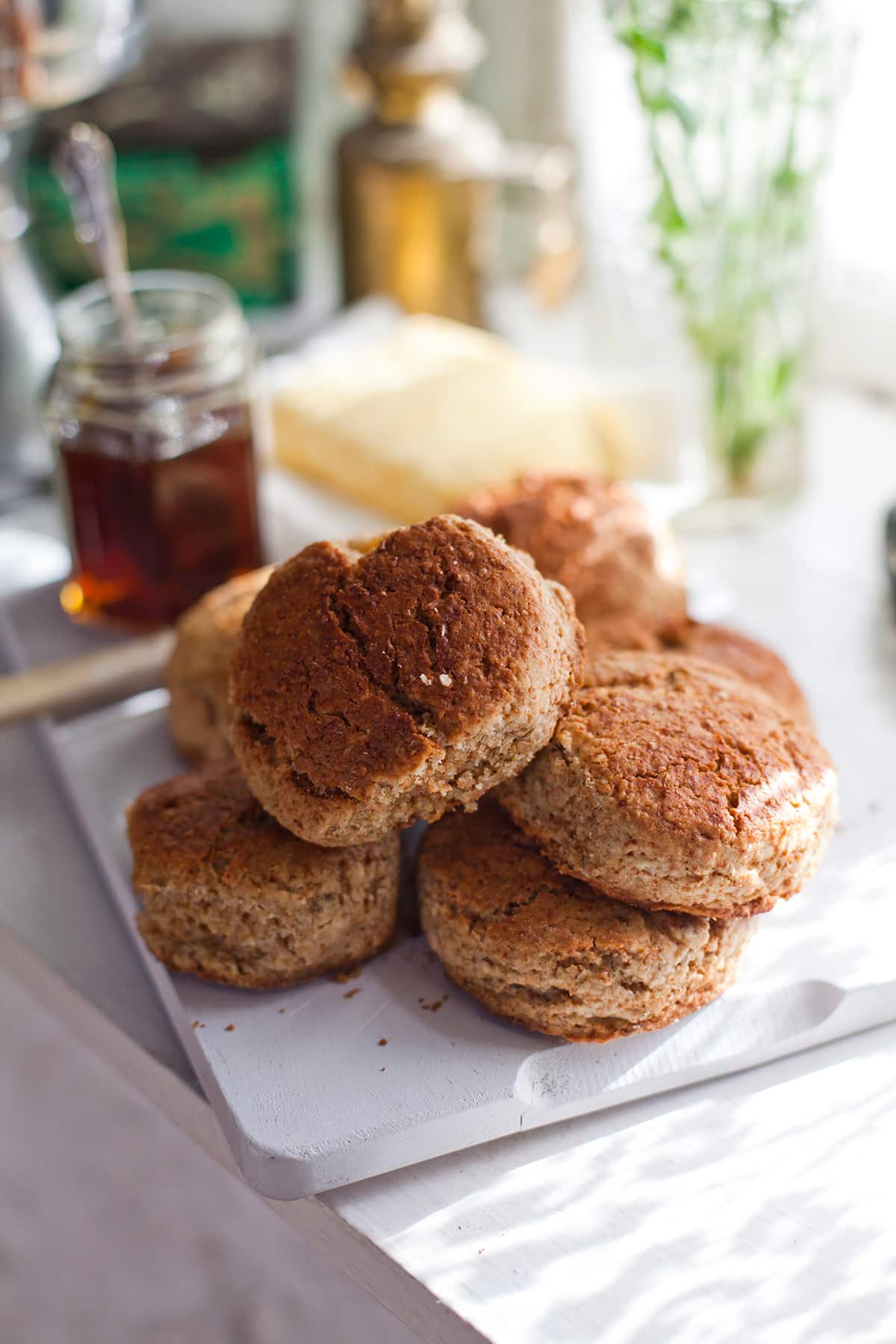 Honey scones