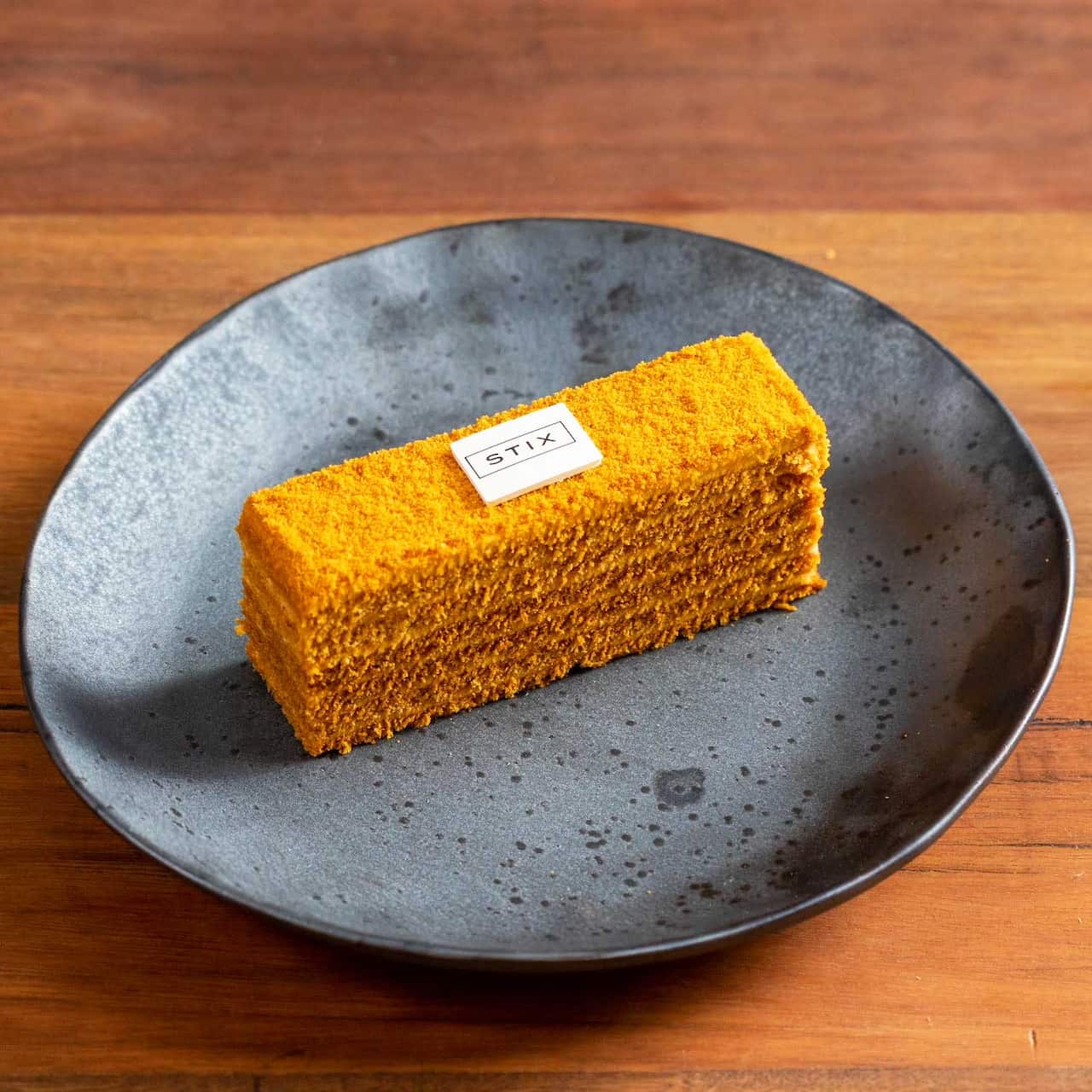 The Stix version of the honey cake is incredibly labour-intensive to make.