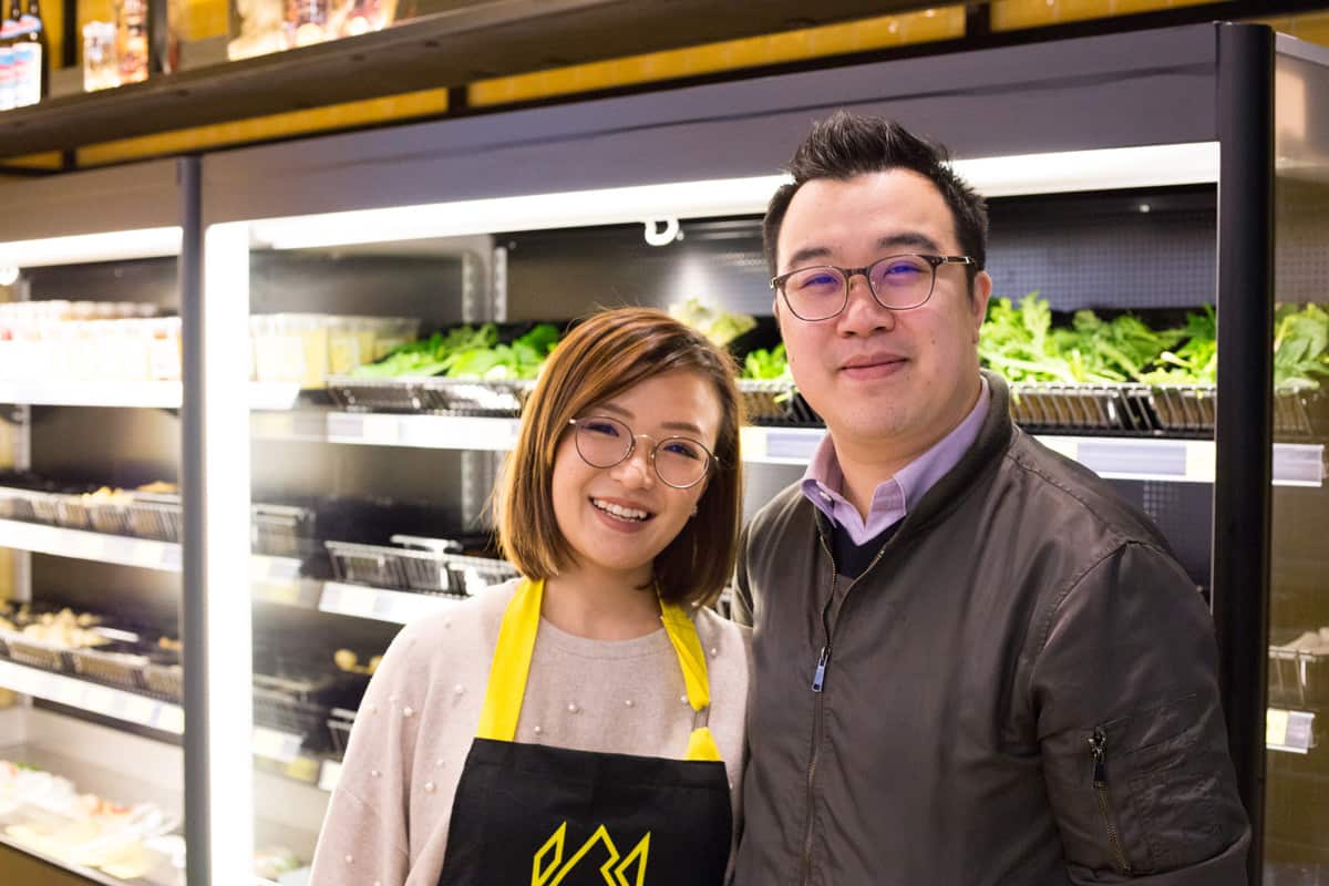 Hot Hot Pot owners Joanna Zhang and Joe Wee Lim