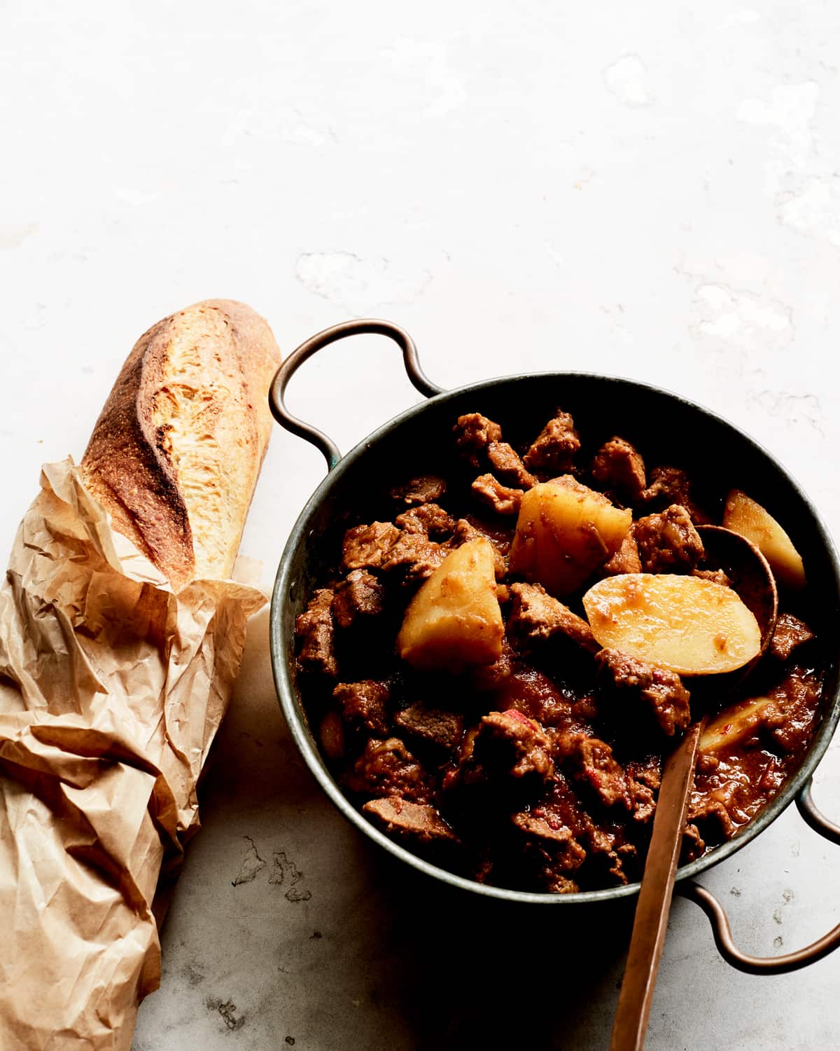 Hungarian pork and beef goulash