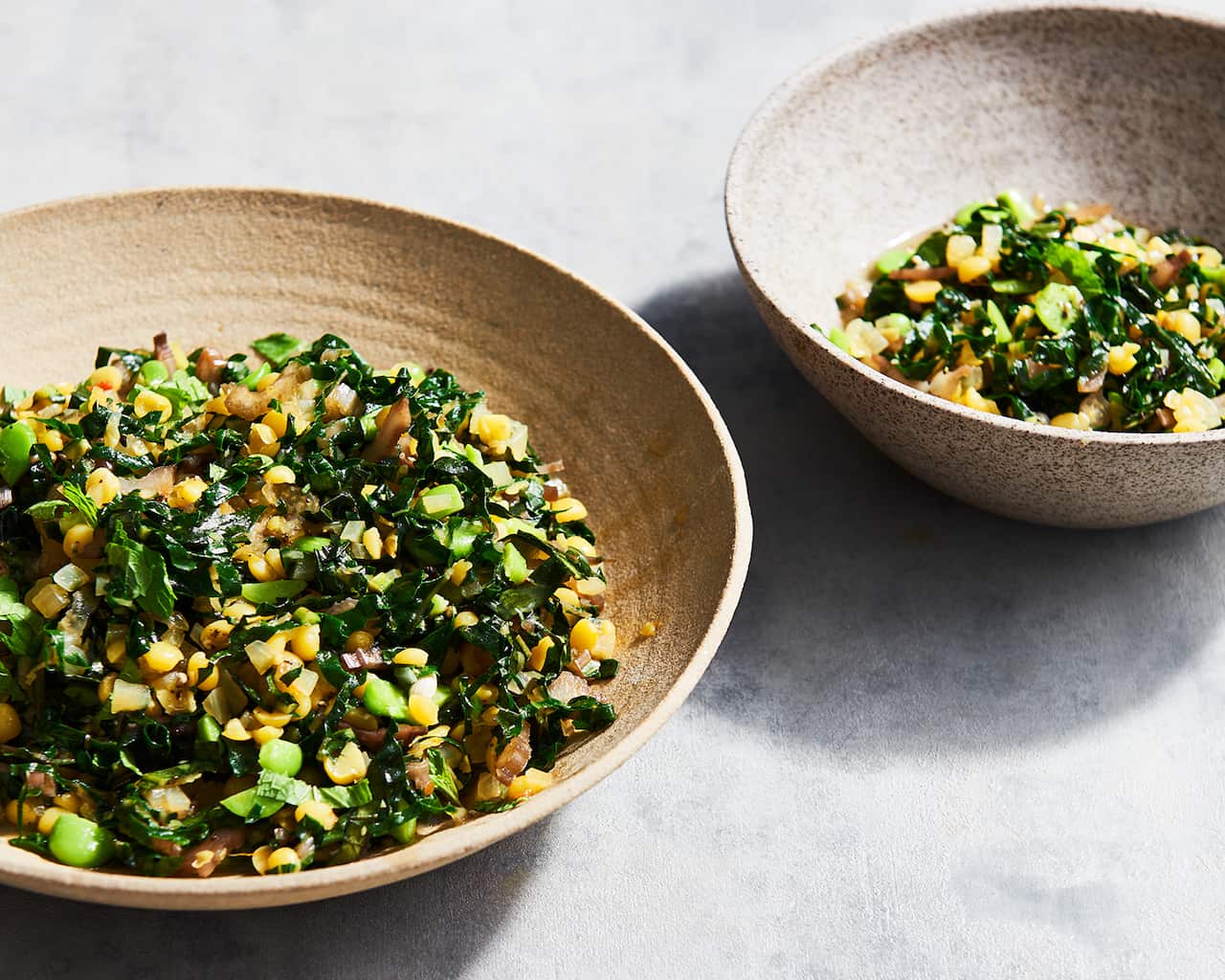 Ibizan Easter stew with greens, braod beans and mint (cuinat)