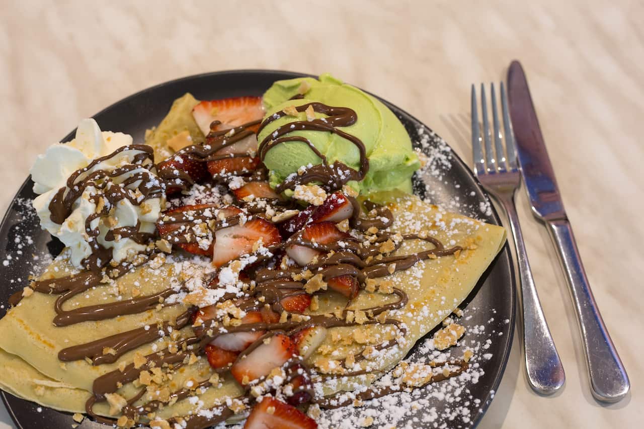 Ice Cafe Venezia crepes