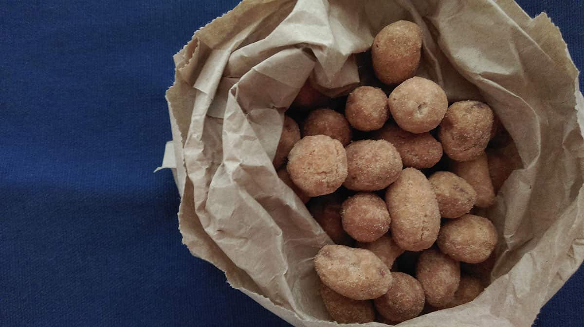 Plain kri kri snacks