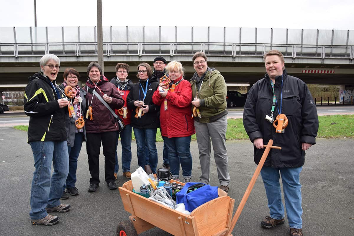 A kale tour near Bremen, Germany.
