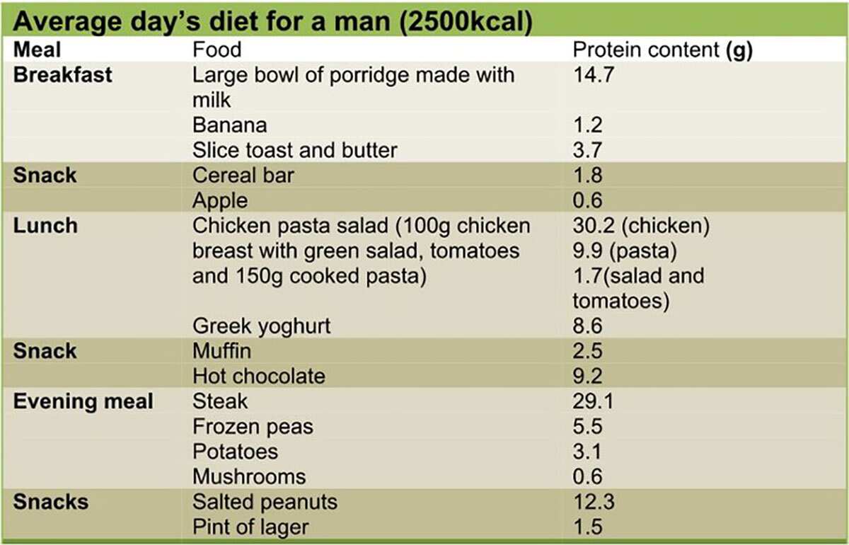 Protein in diet