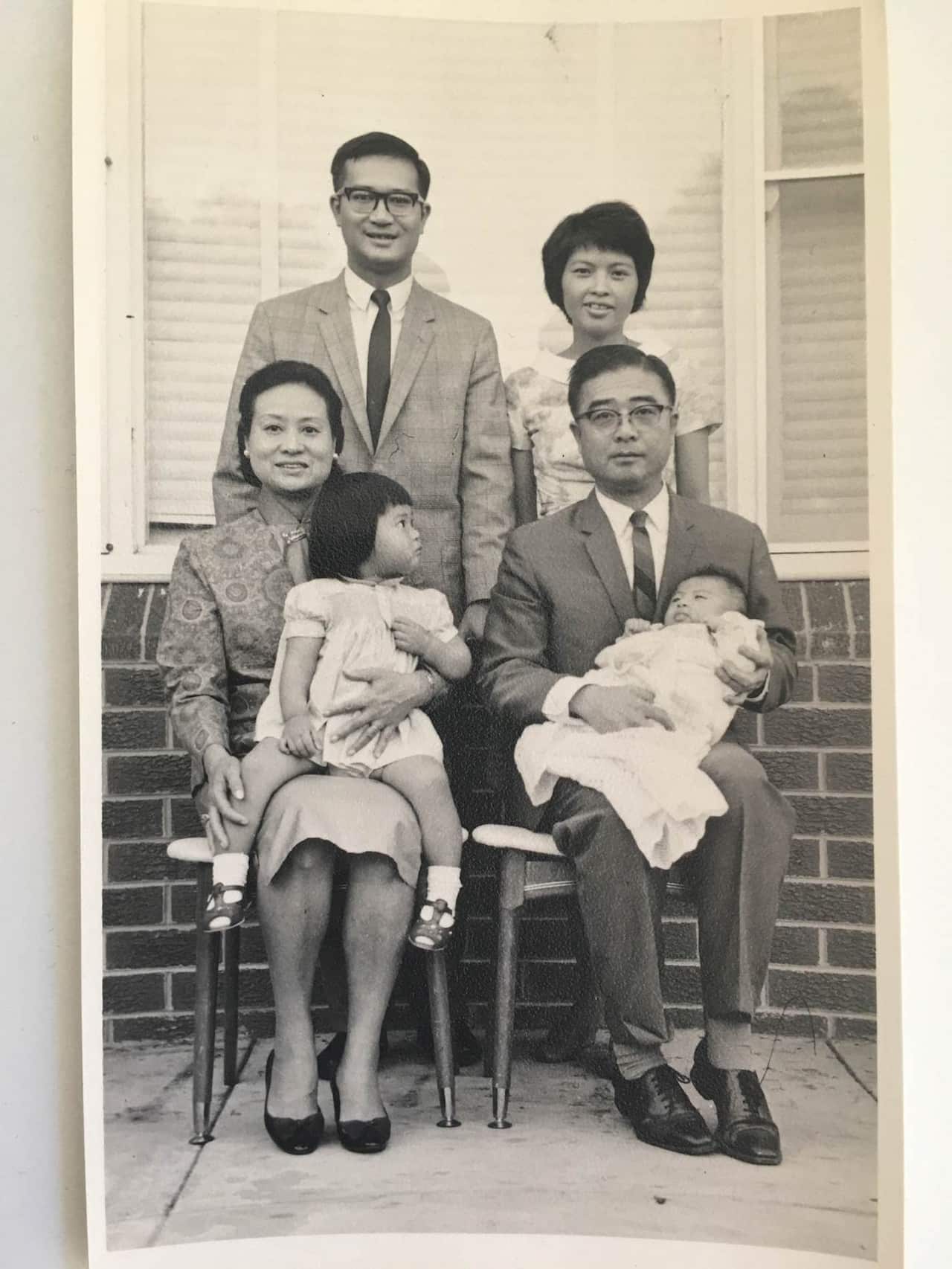 A memorable family portrait with my Maa Maa