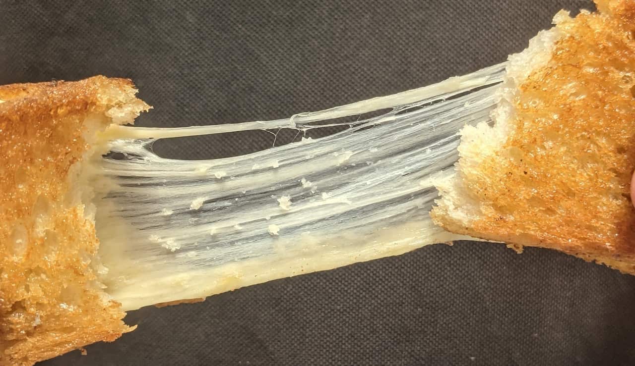 mozzarella sandwiches fried in butter