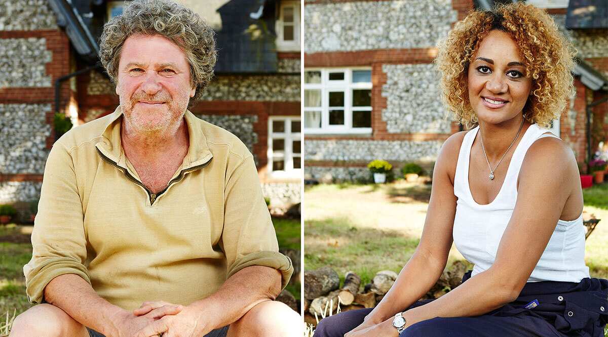 Rory McGrath and Tupele Dorgu.