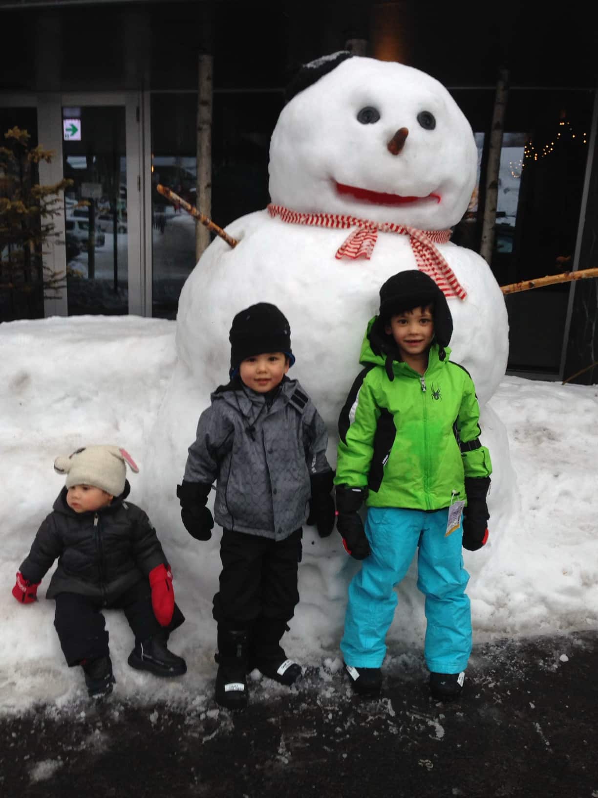 Tania's three sons: the youngest (left) and eldest (right) live with multiple food allergies.