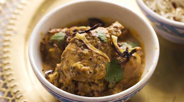 Sweet chicken curry