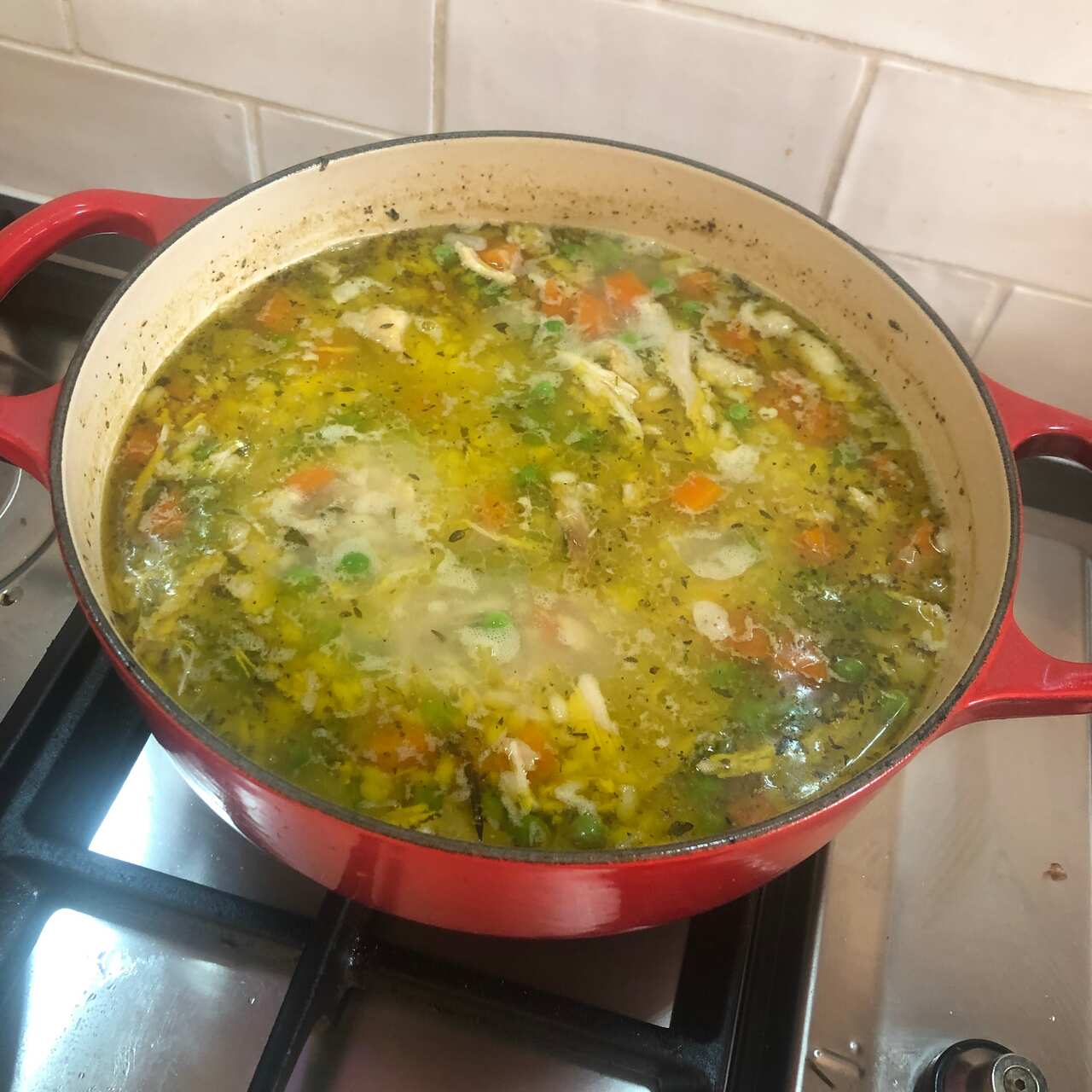 Chicken and Risoni soup