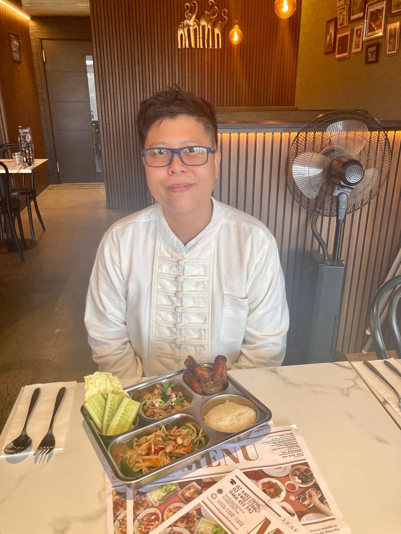 Owner of LEAF, Thai-born Pakping Pichetpongthorn.