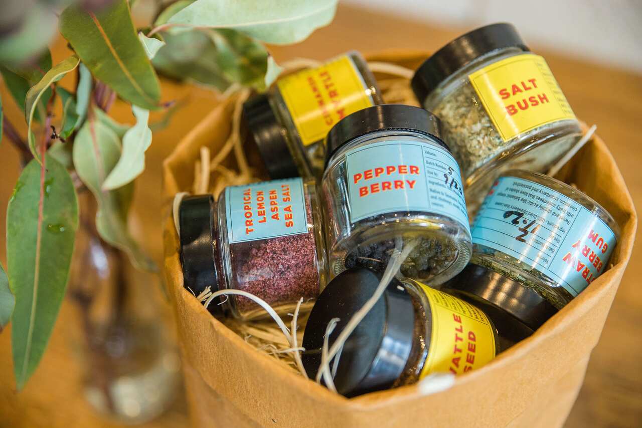 Fill your spice rack with native flavours. Indigenous