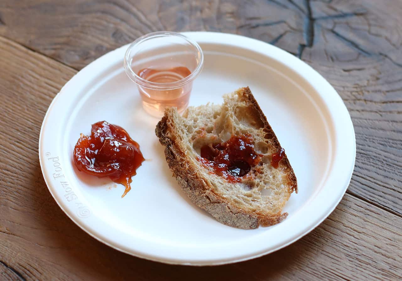 Two tastes of quandong at Terra Madre in Italy