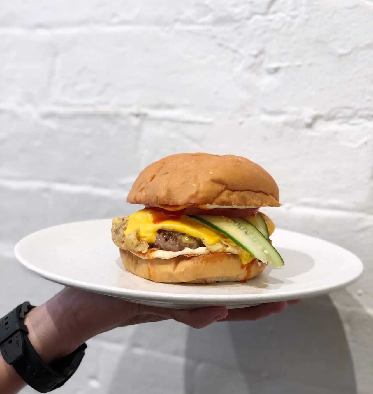 Café Rumah's Ramly burger