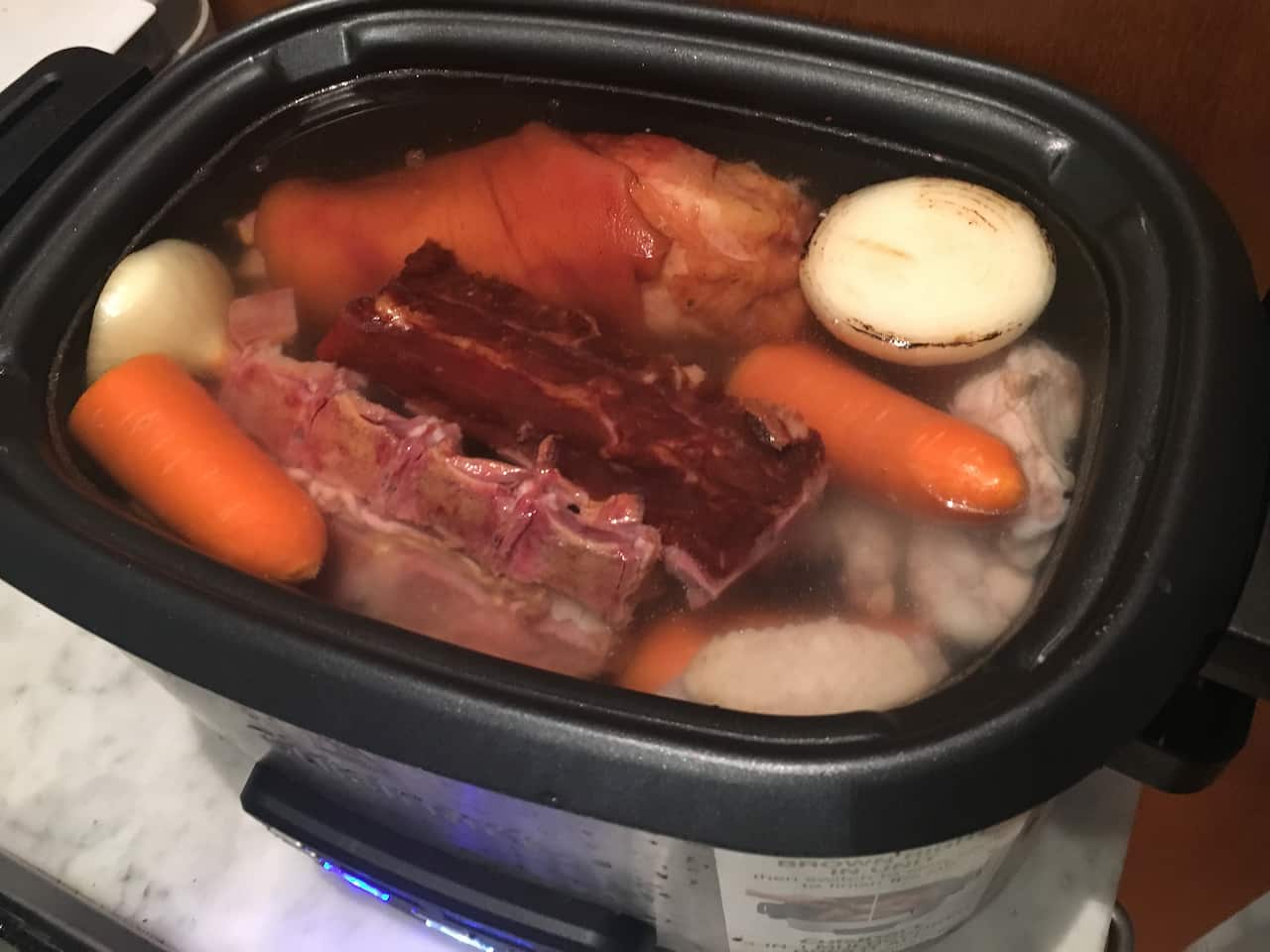 Slow cooker ramen