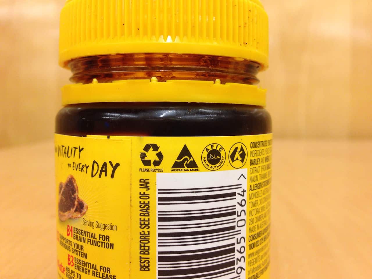 Vegemite Certifications