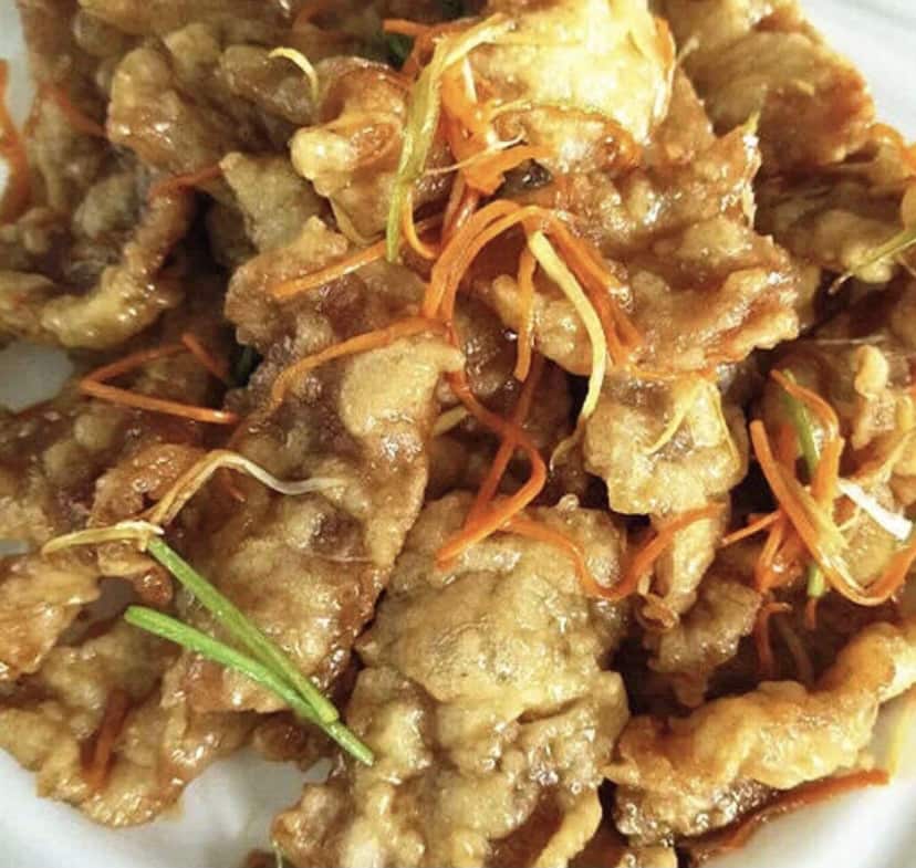 Northeastern Chinese sweet and sour pork