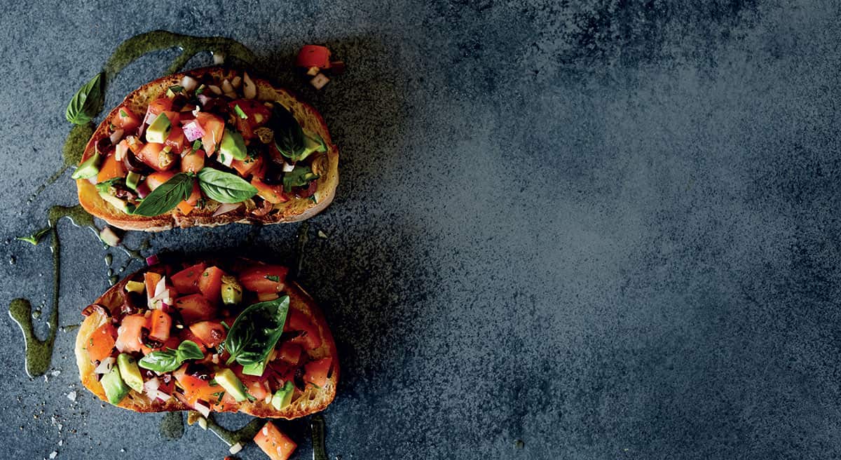 Breezy bruschetta