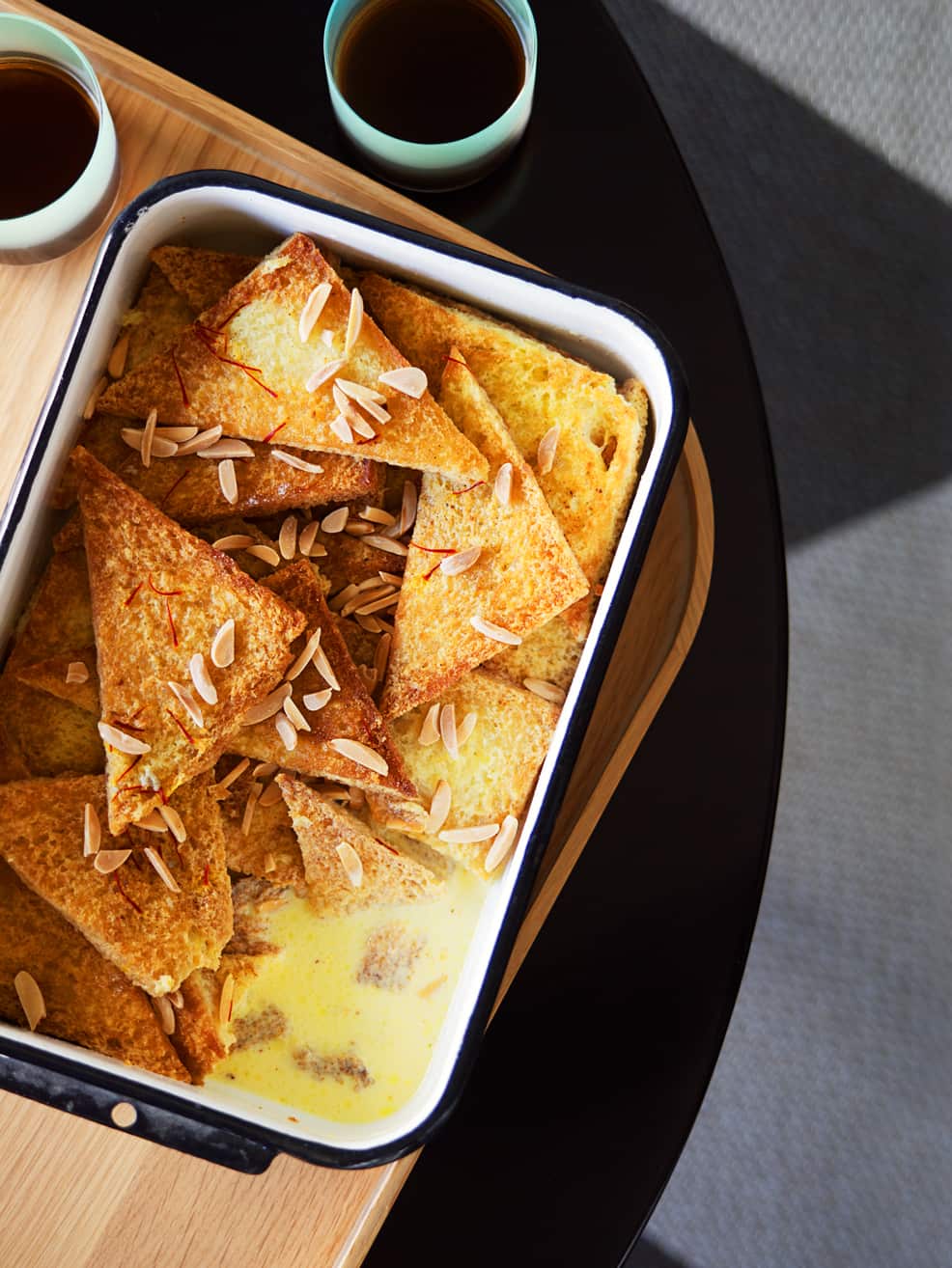 Indian bread pudding (double ka meetha)