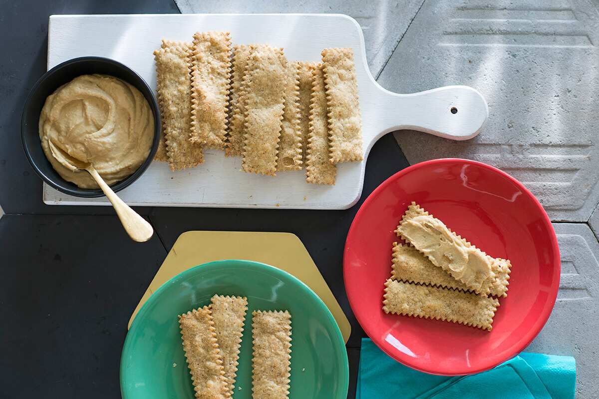 Spiced crackers