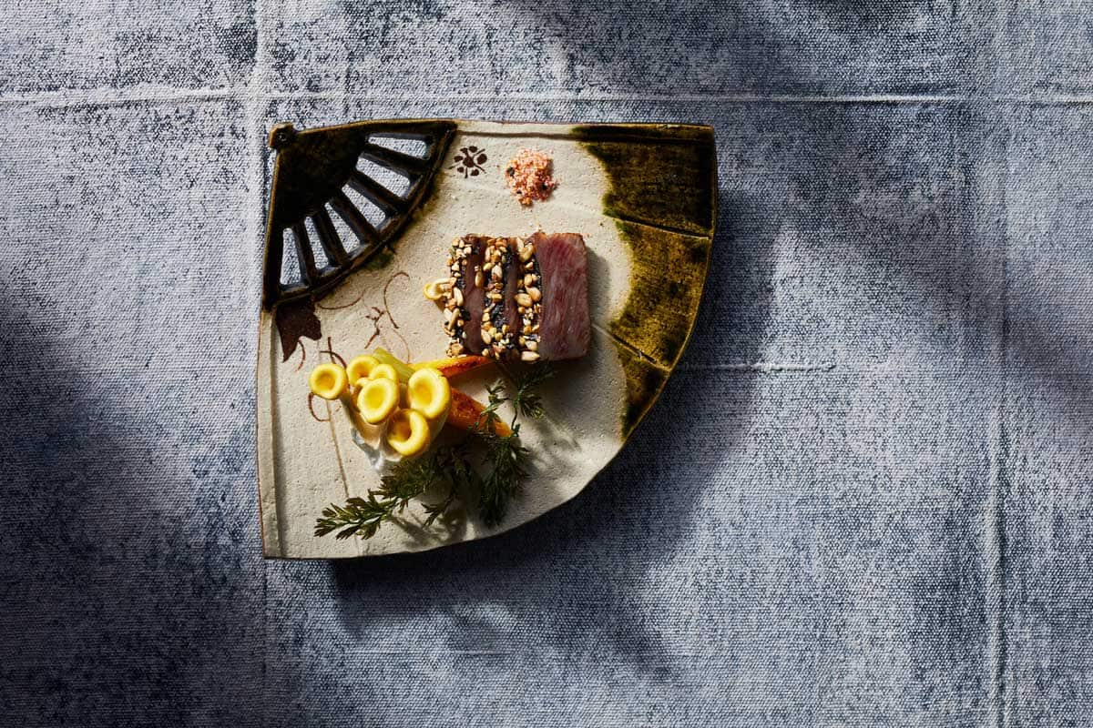 Melbourne's Ishizuka highlights the beauty of in-season ingredients through its kaiseki menu.