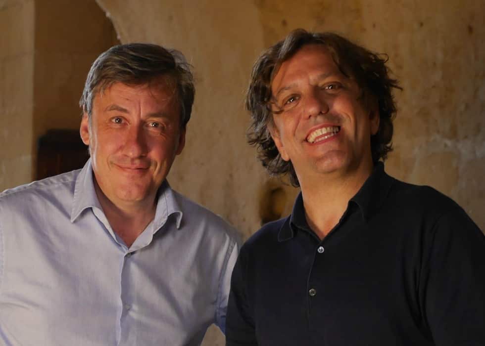 Andrew Graham-Dixon and Giorgio Locatelli in Italy Unpacked.