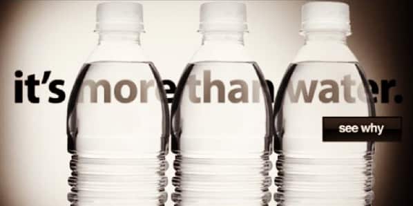 BLK Water Advertisement