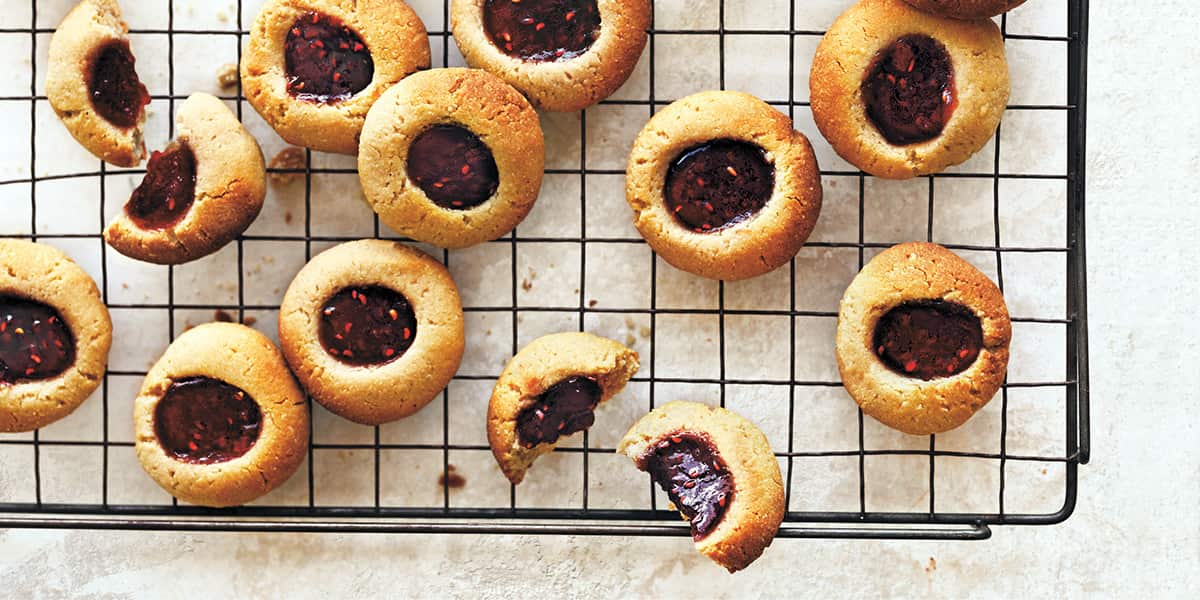 Donna hay jam drop cookies