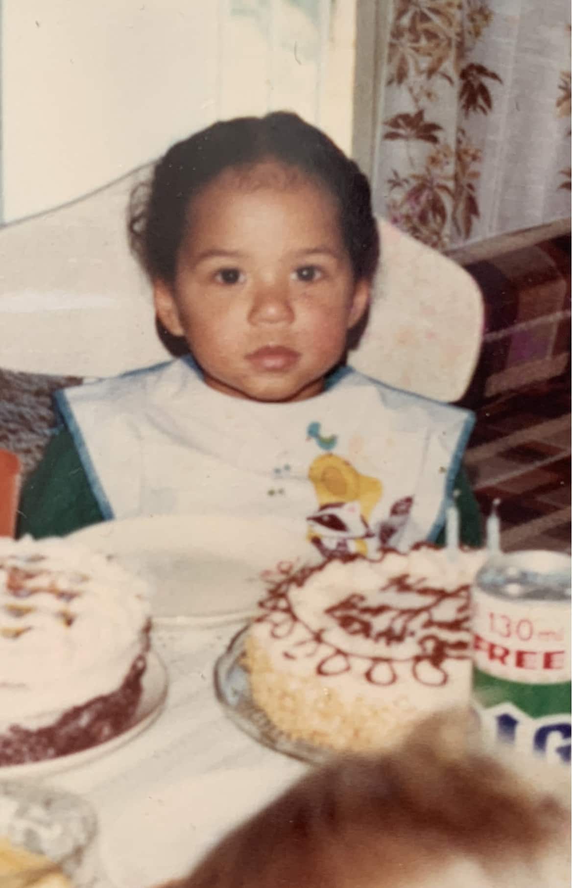 Janice Petersen as a baby