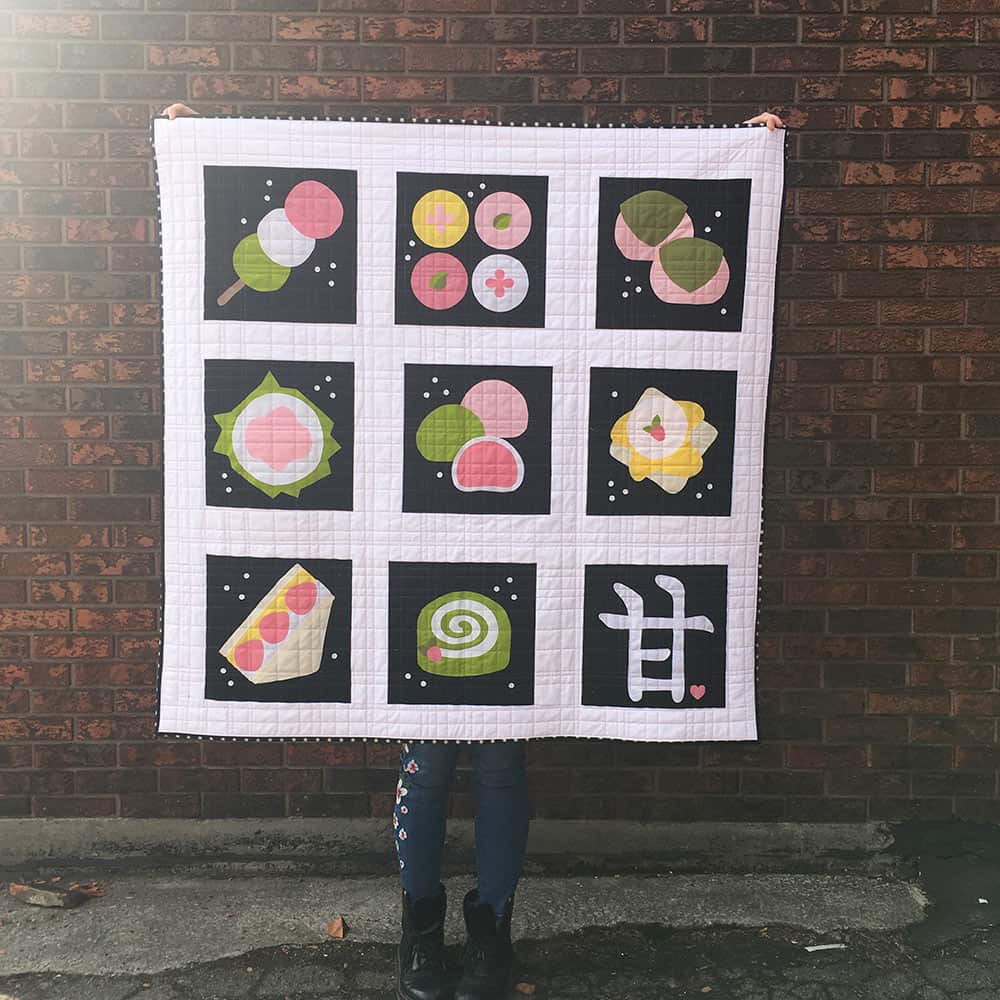 Tania Denyer's Japanese sweets quilt
