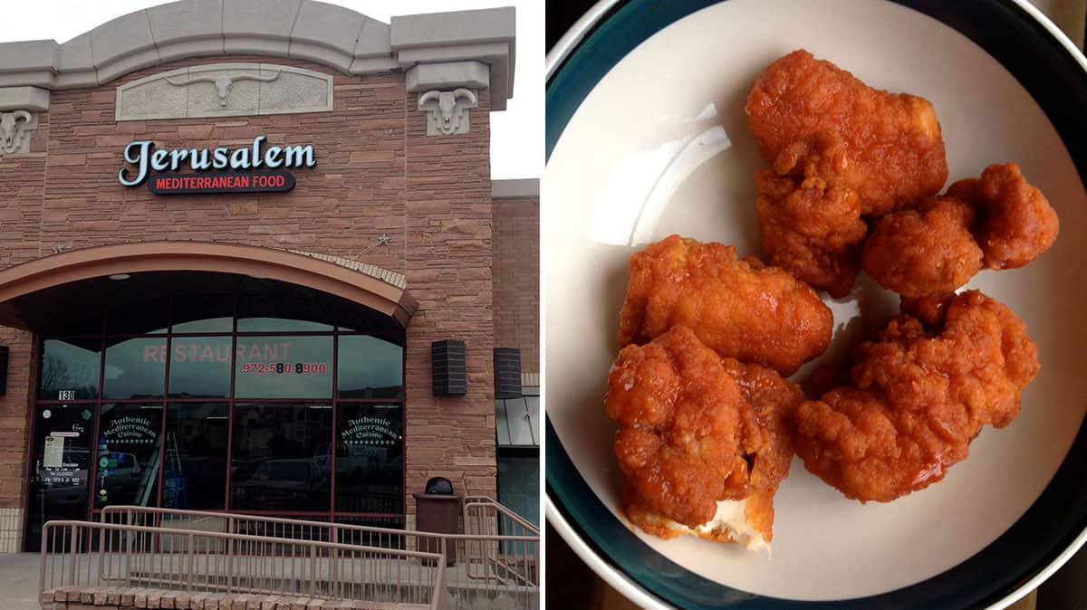 Jerusalem restaurant's falafel