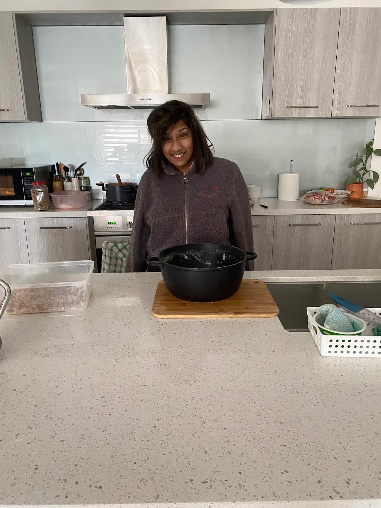 "Cooking is something that brings people joy, so it’s everyone is entitled to do."