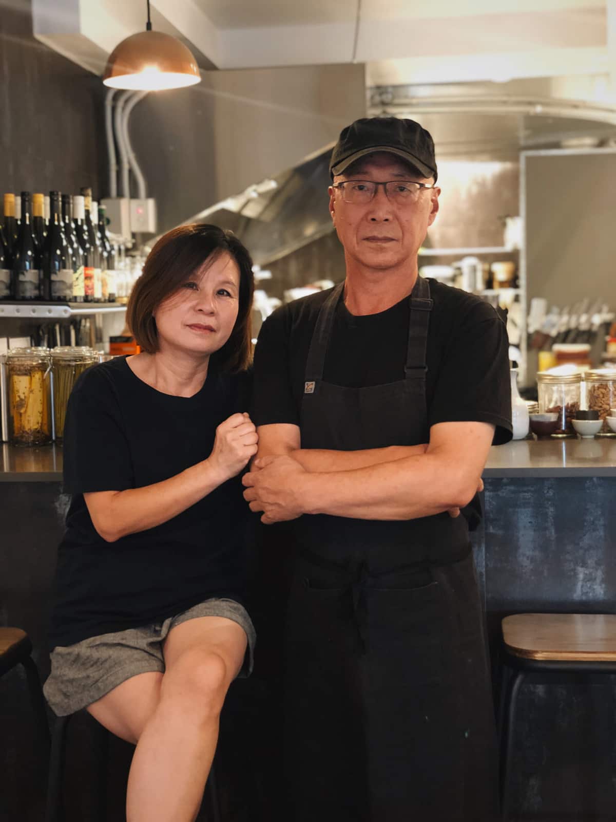 Jin sun and Seung kee Son are the wife and husband duo who run the Sáng by Mabasa kitchen. 