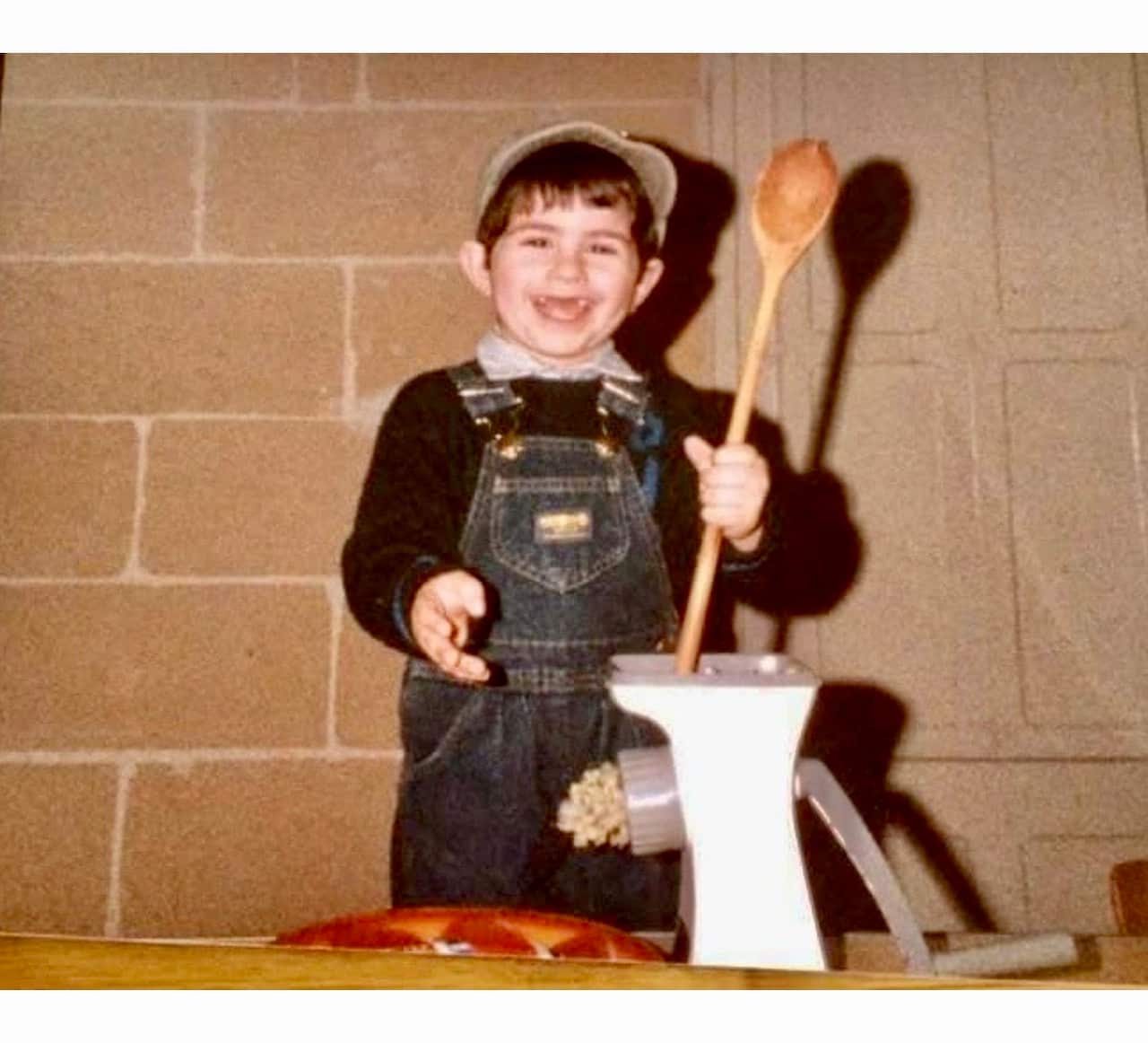 Chef Joseph Spiteri (pictured as a child) grew up in Gozo, Malta surrounded by good food, cheese-making traditions and an interest in cooking. 