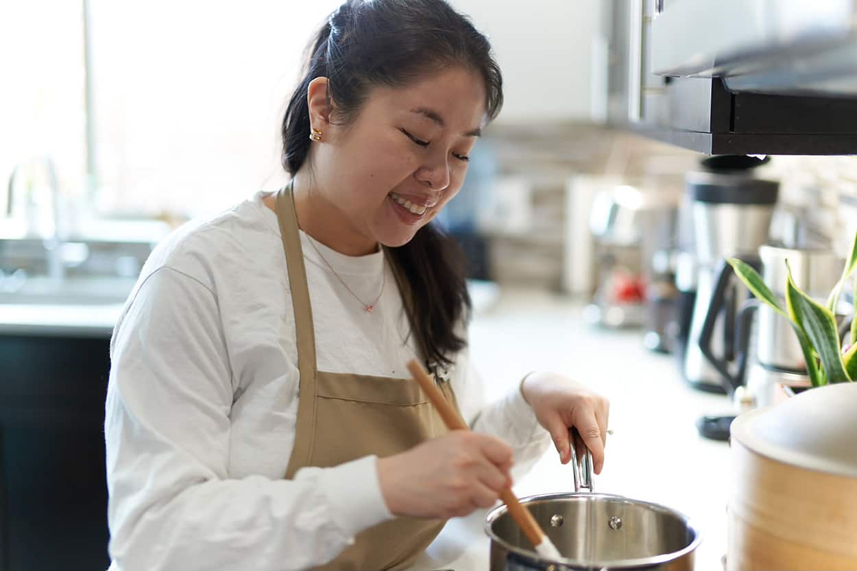 Kat LIeu author of  Modern Asian Baking at Home