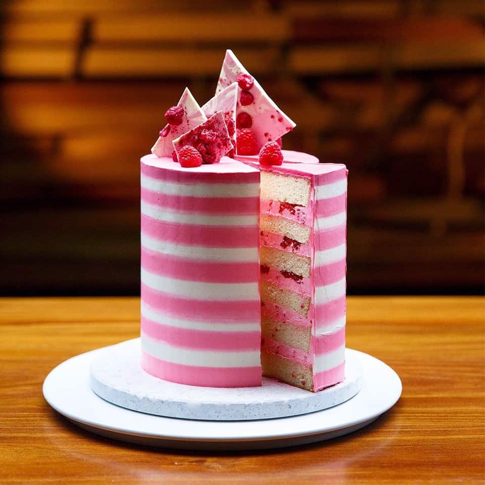 Katherine Sabbath's birthday cake from the MasterChef pressure test.