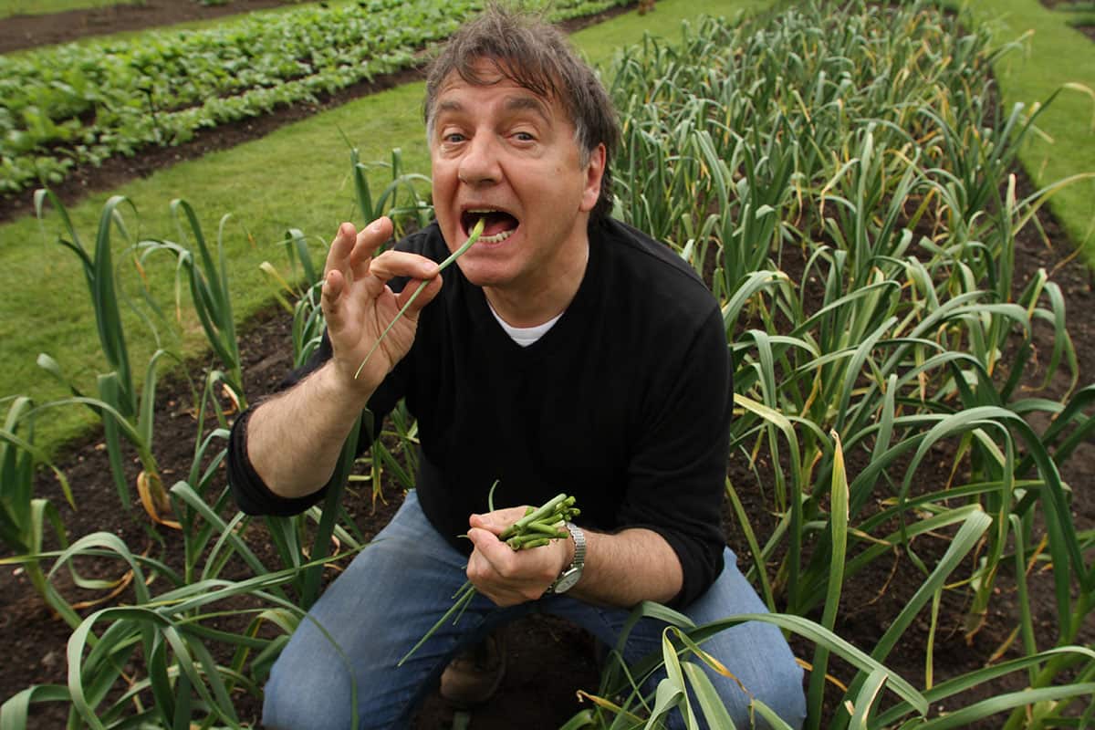 Raymond Blanc in Royal Gardens on a Plate