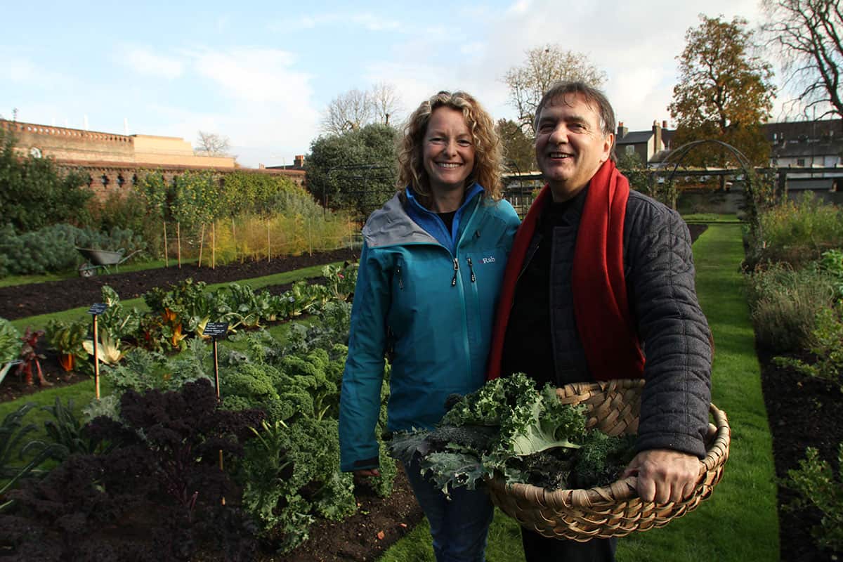 Kate Humble and Raymond Blanc 