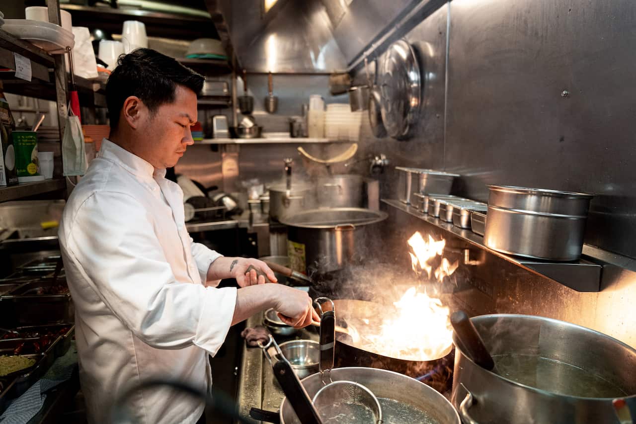 Yuwat Khuwimon did not expect to follow his mother's career path.