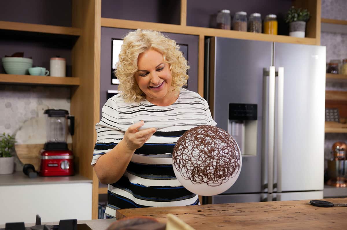 Kirsten Tibballs chocolate dome