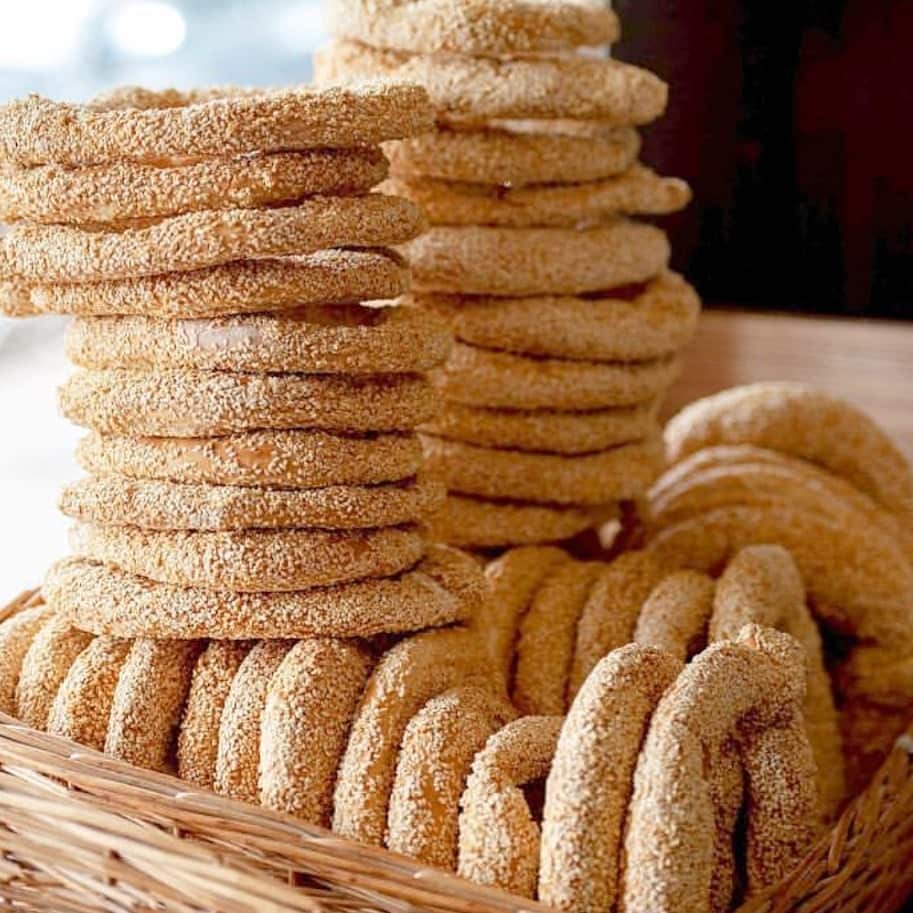 koulouria at Greek Bakery