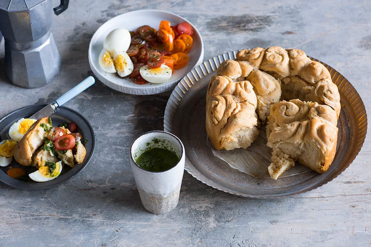 Jewish Yemeni Bread (kubaneh) 