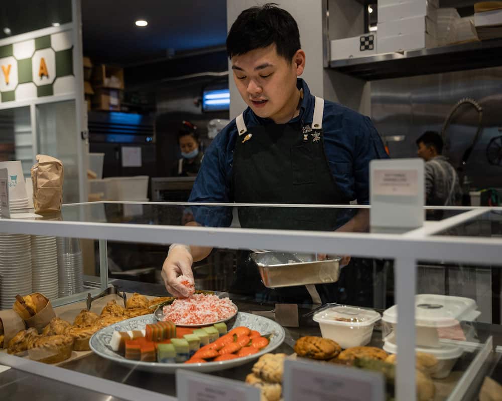 Raymond Tan opened his Raya shop last June.