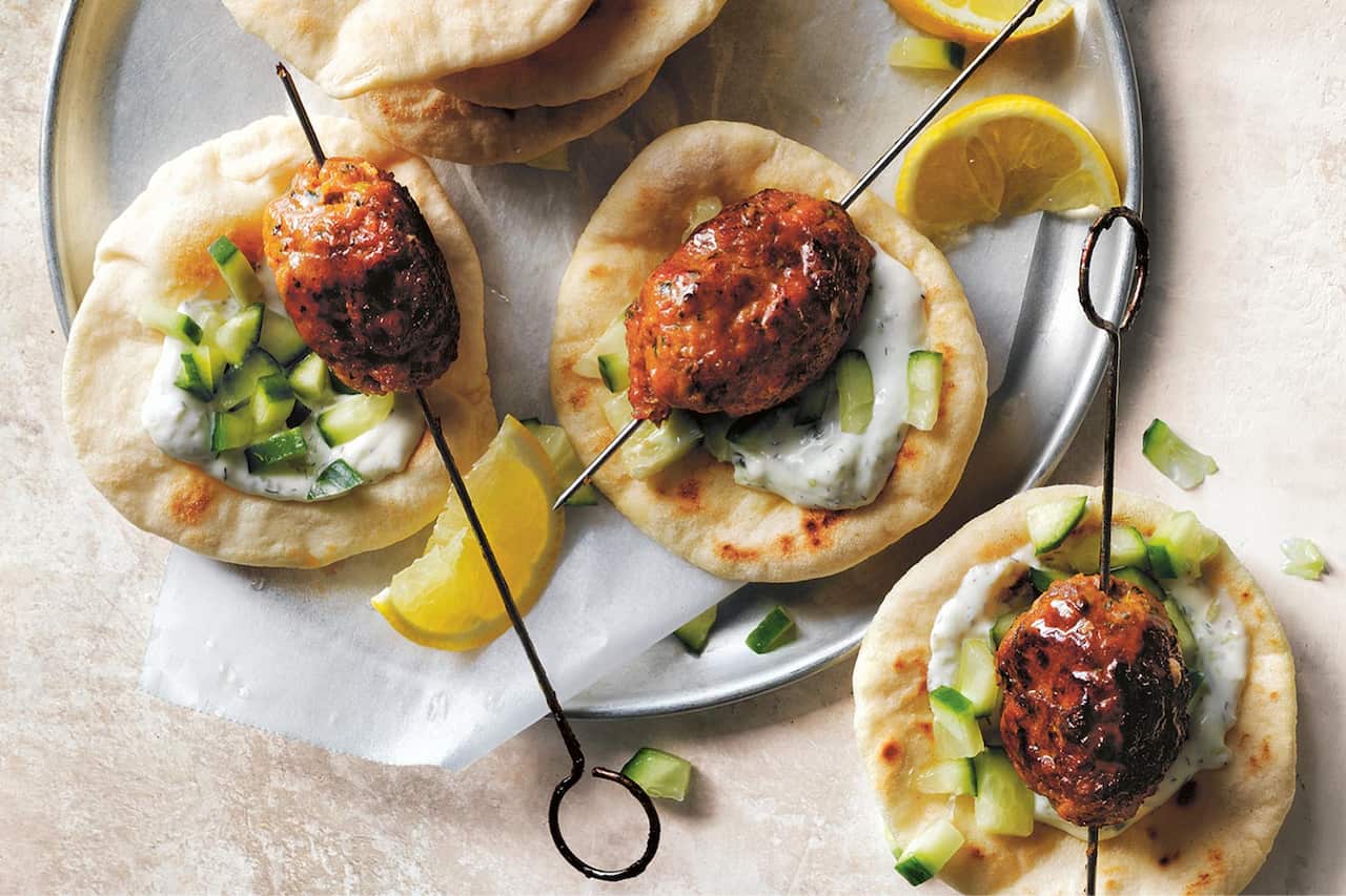 Lamb pitas