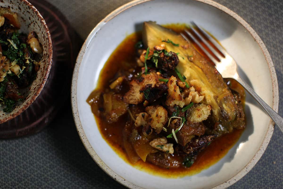 Lamb shoulder tagine