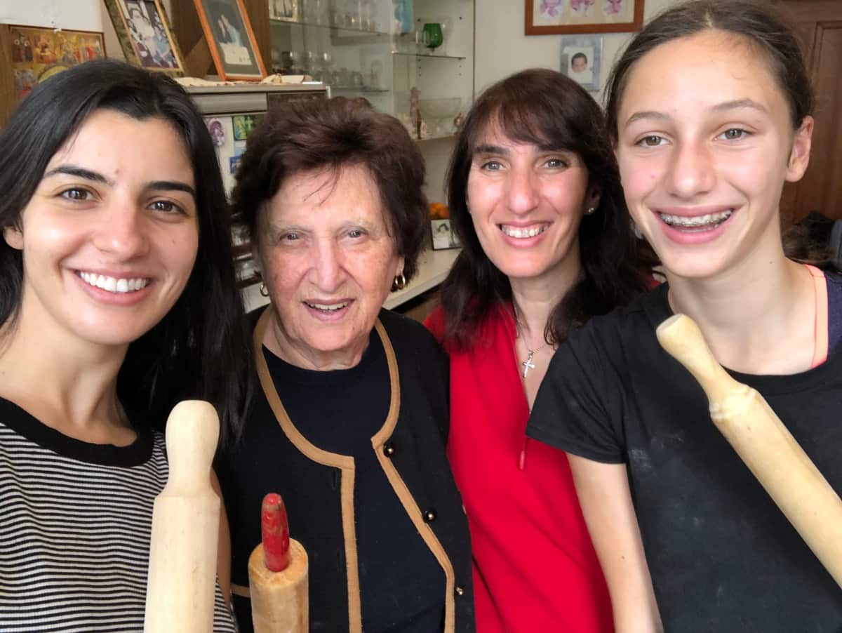 Caterina Hrysomallis' family